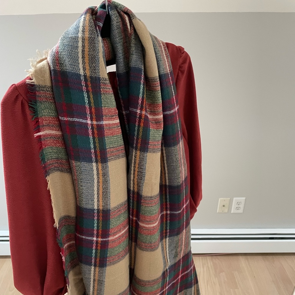 Plaid Scarf